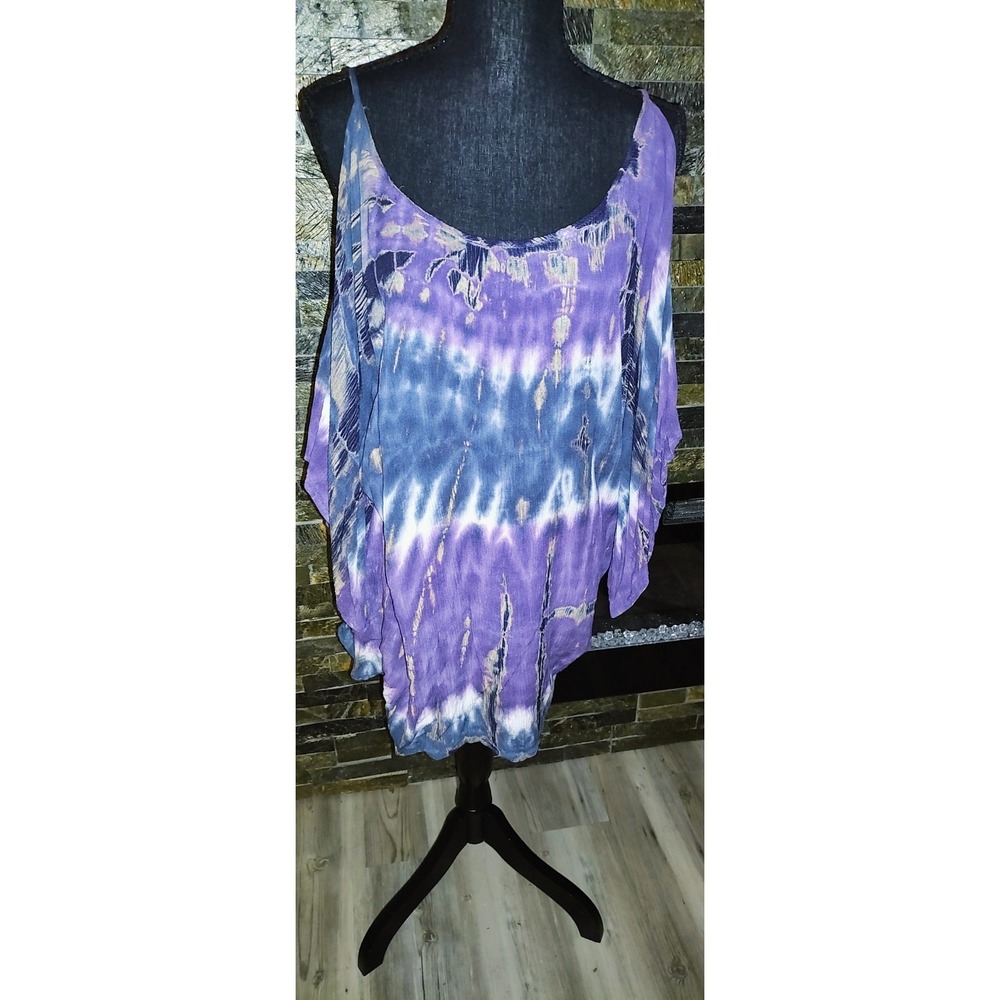 Lani California Tye Dyed Loose Top Size Medium